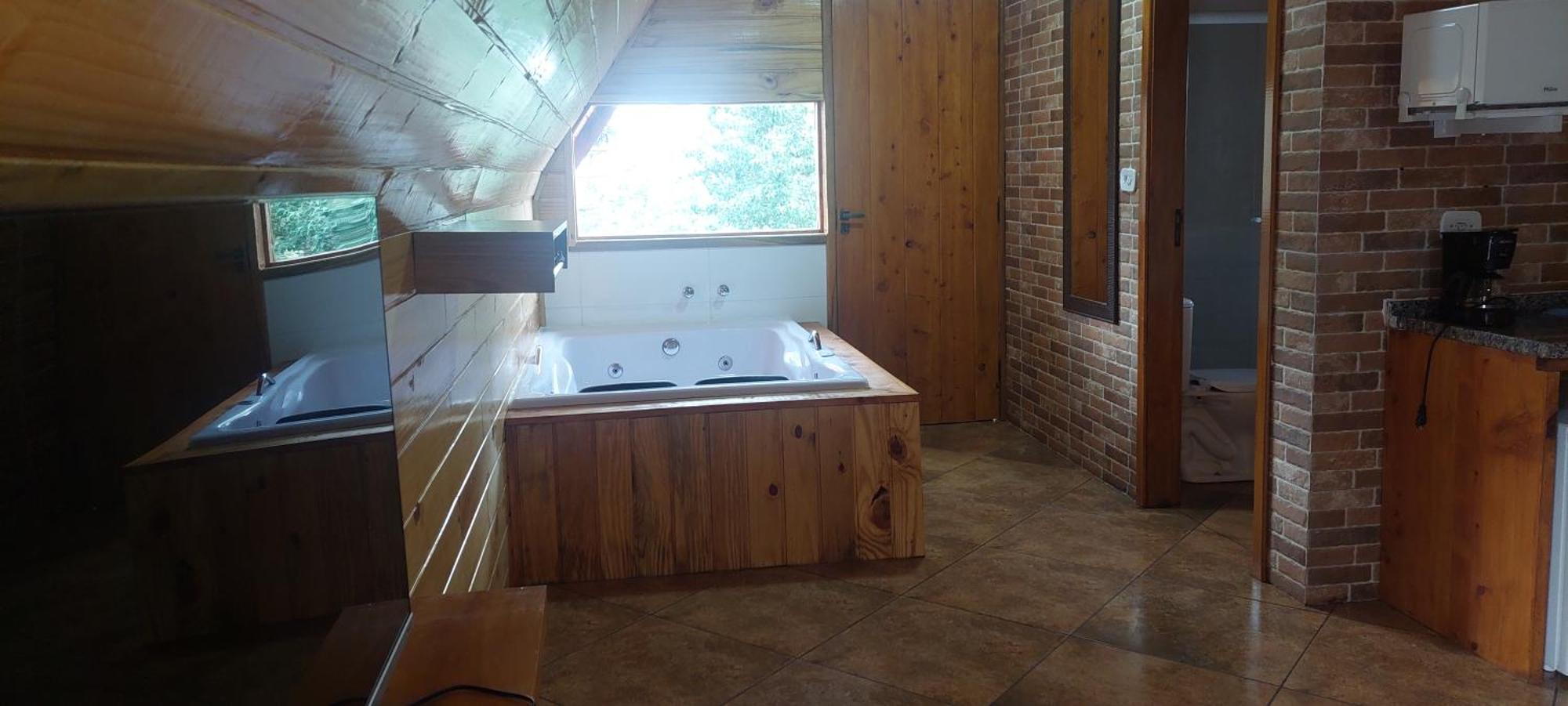 Chale Com Hidromassagem Da Vick Hotel Campos do Jordao Bagian luar foto